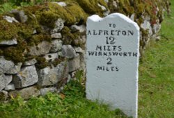 Milestone at Hopton Wallpaper