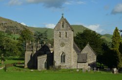 The Church of the Holy Cross, Ilam Wallpaper