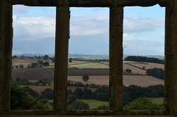View from Hardwick Old Hall Wallpaper