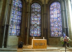 Stained Glass Windows, Canterbury Cathedral Wallpaper