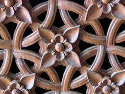 Wood panel at The Islamic Centre Oxford Wallpaper