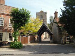 Dorchester-On-Thames, near the Abbey Wallpaper