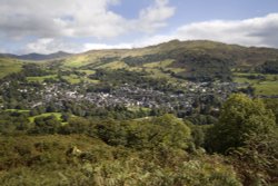 Ambleside from Todd Crag 1 Wallpaper