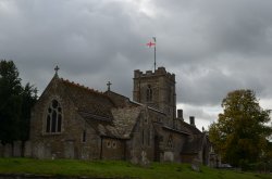 St Peter and St Paul Church, Wing Wallpaper