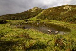 Todd Crag un-named 'tarn' Wallpaper