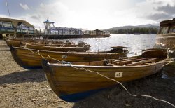 Ambleside row boats Wallpaper