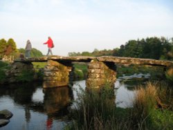 Stone bridge, Dartmoor National Park Wallpaper