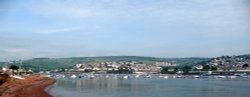 Panorama from Shaldon beach Wallpaper