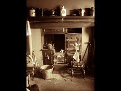 The Farmhouse kitchen, Cregneash Wallpaper