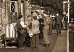 North Yorkshire Moors Railway war weekend 4 Wallpaper