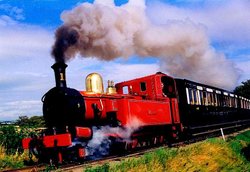 Isle of Man steam railway Wallpaper