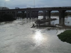 Irthlingborough floods Wallpaper