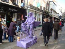 Purpleman of York Wallpaper