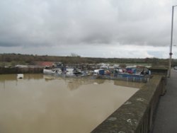 Irthlingborough floods Wallpaper
