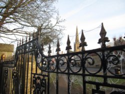 Rushden winter view Wallpaper