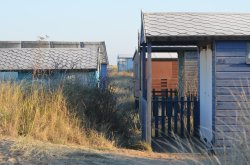Hunstanton beach huts Wallpaper