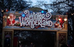 Winter Wonderland, Hyde Park, London Wallpaper