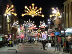 Leicesters Christmas lights