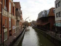 River Witham and Thorngate Wallpaper