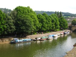 River Avon Boats Wallpaper