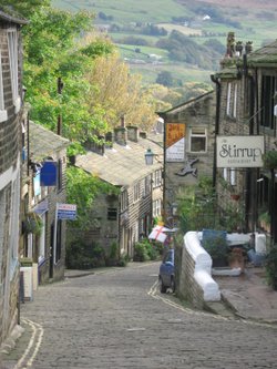 Main street, Haworth