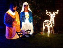 The Fetcham Nativity. Wallpaper