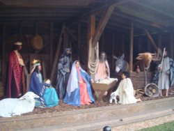 Nativity scene Wallpaper