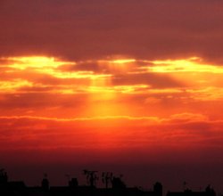 Atherstone sunrise Wallpaper