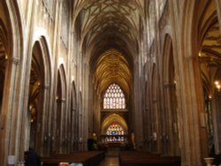 St Mary Redcliffe nave Wallpaper