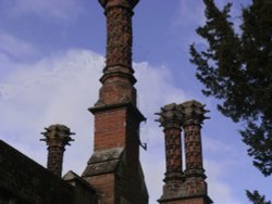 Ornate Chimneys in Hadleigh Wallpaper