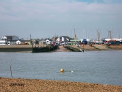 The Ferry passage on the River Deben between Felixtowe and Bawdsey Wallpaper