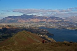 From Cat's Bells, The Lake District Wallpaper