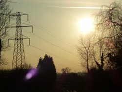 Train Lines, Plane Lines and Power Lines. Wallpaper