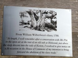 Memorial plaque,Keston Wallpaper