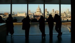 View from the Tate Modern Gallery