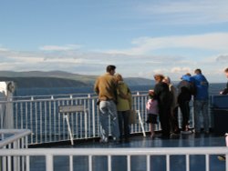 Almost there, ready to dock in the Isle of Man Wallpaper