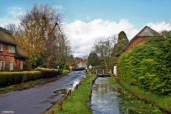 Rockbourne, Hampshire. Wallpaper