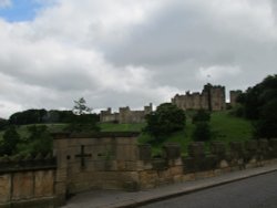 Looking back to the Castle