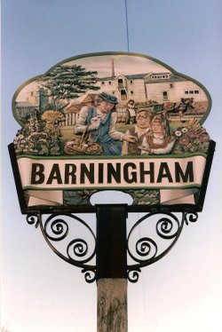 Barningham Village Sign