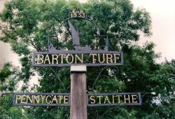 Barton Turf  Village Sign Wallpaper