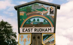 East Rudham Village Sign Wallpaper