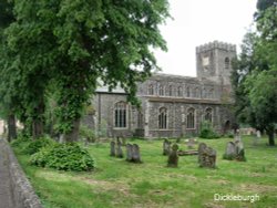 Dickleburgh Church Wallpaper