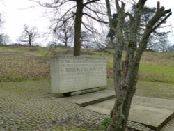 The Hawthorn Tree and the Memorial. Wallpaper