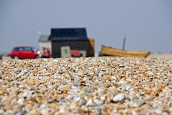 Worms eye view, Dungeness Wallpaper
