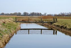 Dyke Bridge, Romney Marsh Wallpaper