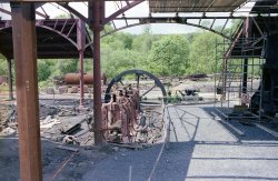 Work in progress at Blists Hill Victorian Town Wallpaper