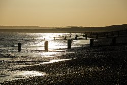 Camber Sands, evening light