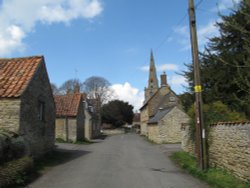 Podington Village Wallpaper