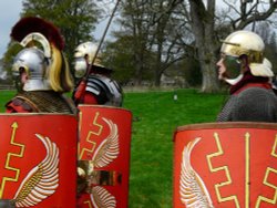 Roman Legion at Chesters fort