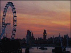 Waterloo Sunset, London Wallpaper